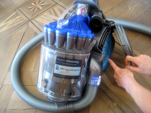 enrouleur pour aspirateur Dyson